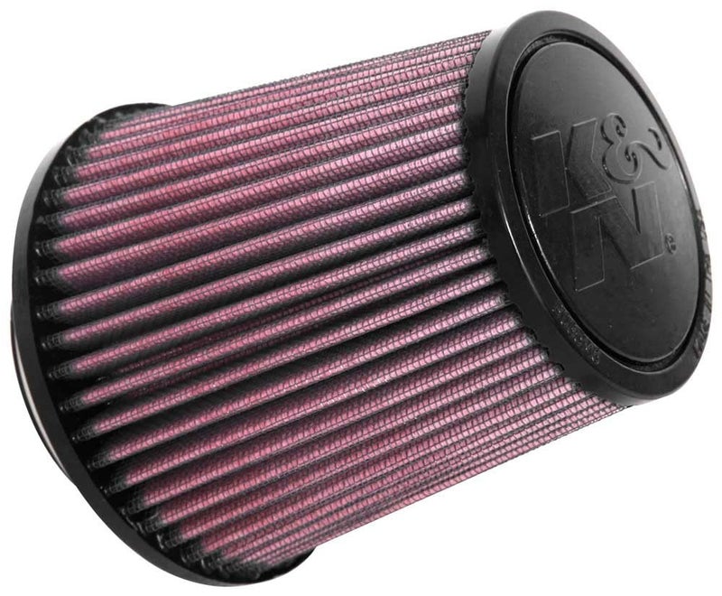 K&N High-Flow Original Lifetime Universal Clamp-On Air Filter: High Performance, Premium: Flange Diameter: 2.75 In, Filter Height: 4.875 In, Flange Length: 0.8125 In, Shape: Round Tapered, RU-9350 - Image 1